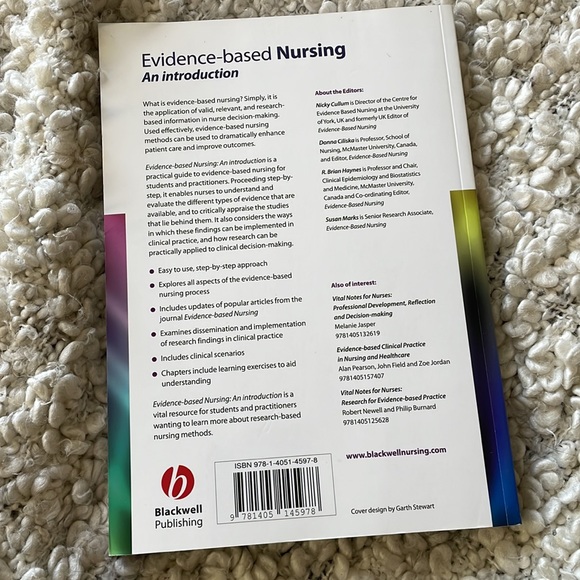 Evidence-based Nursing: An Introduction - Picture 2 of 2
